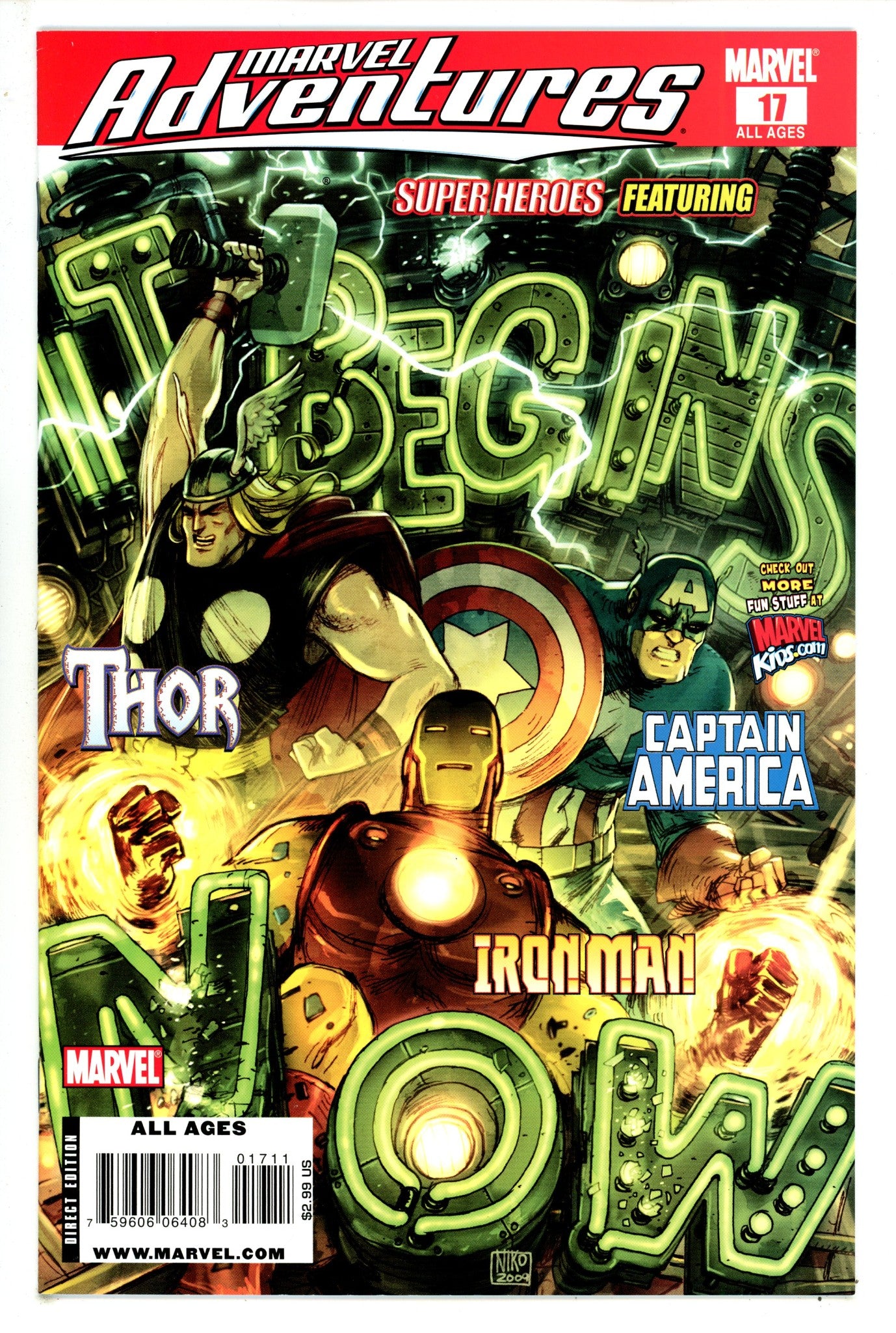 Marvel Adventures Super Heroes Vol 1 17 High Grade (2010) 