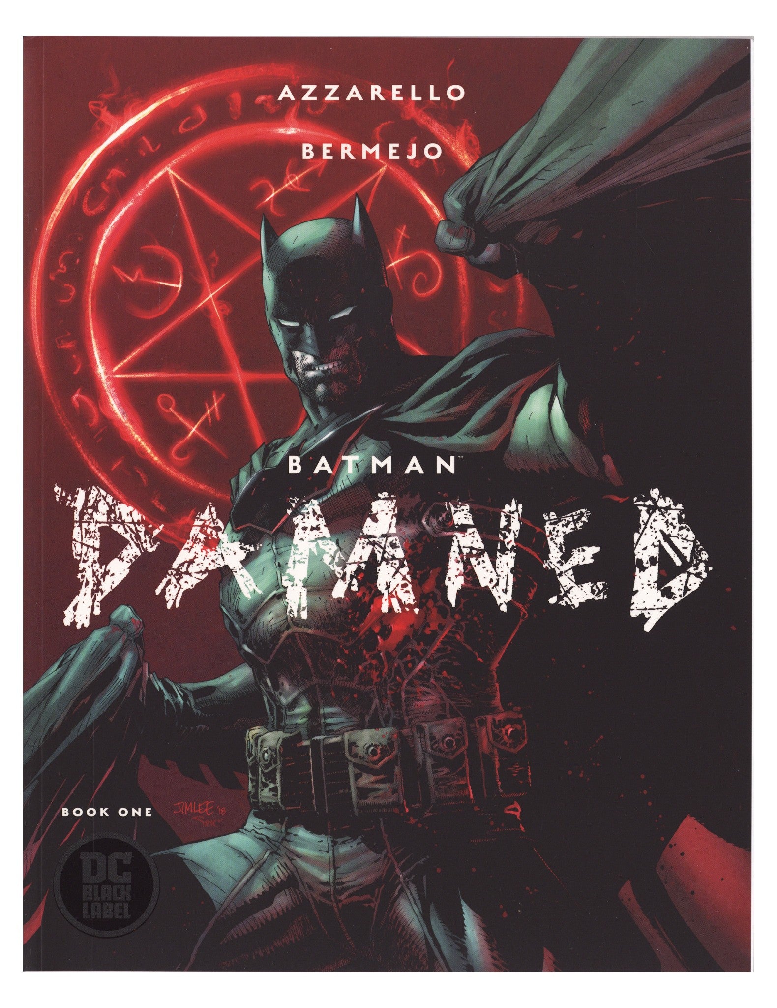 Batman: Damned 1 NM- (9.2) (2018) Lee Variant 