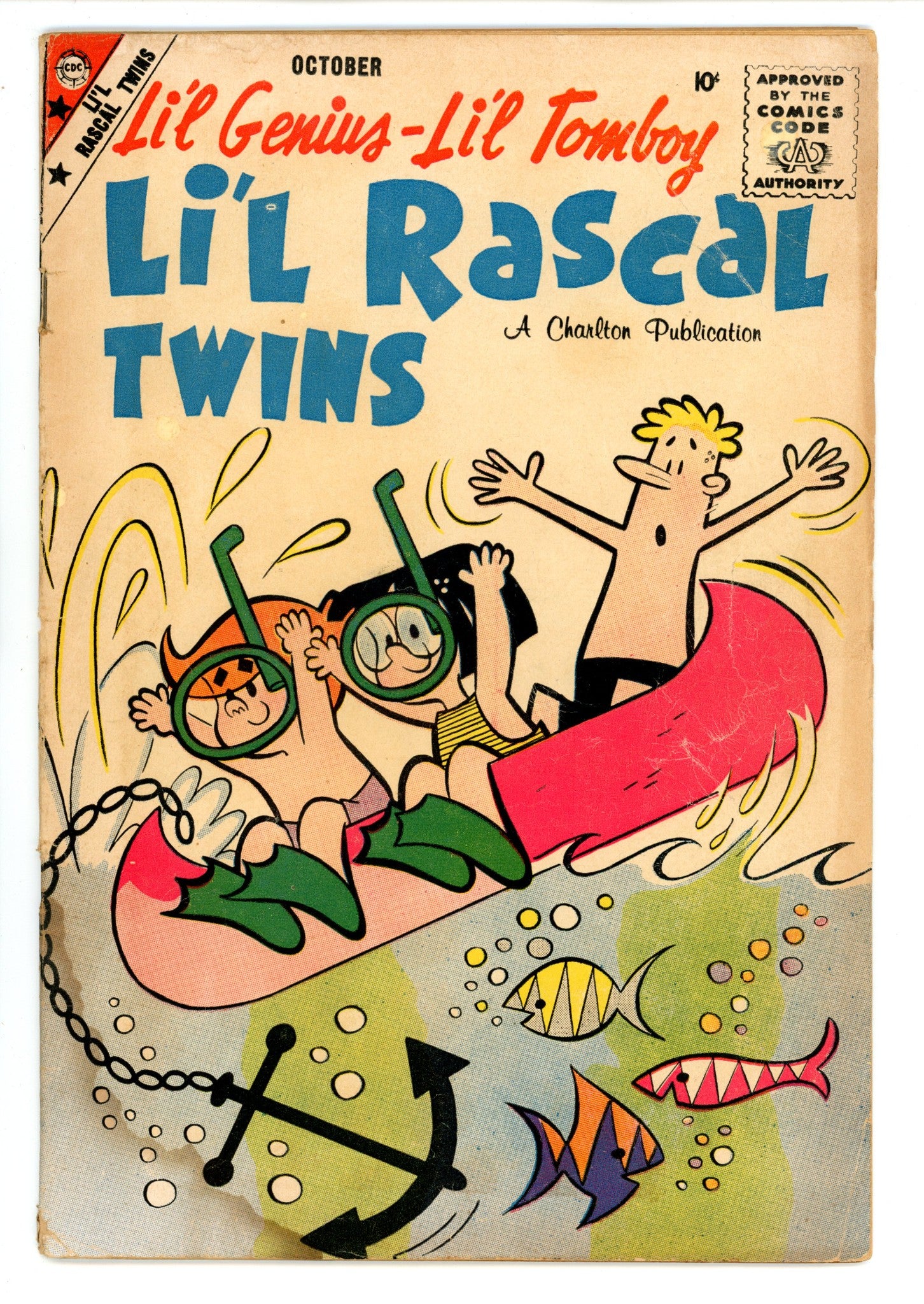 Li'l Rascal Twins 17 GD/VG (3.0) (1959) 
