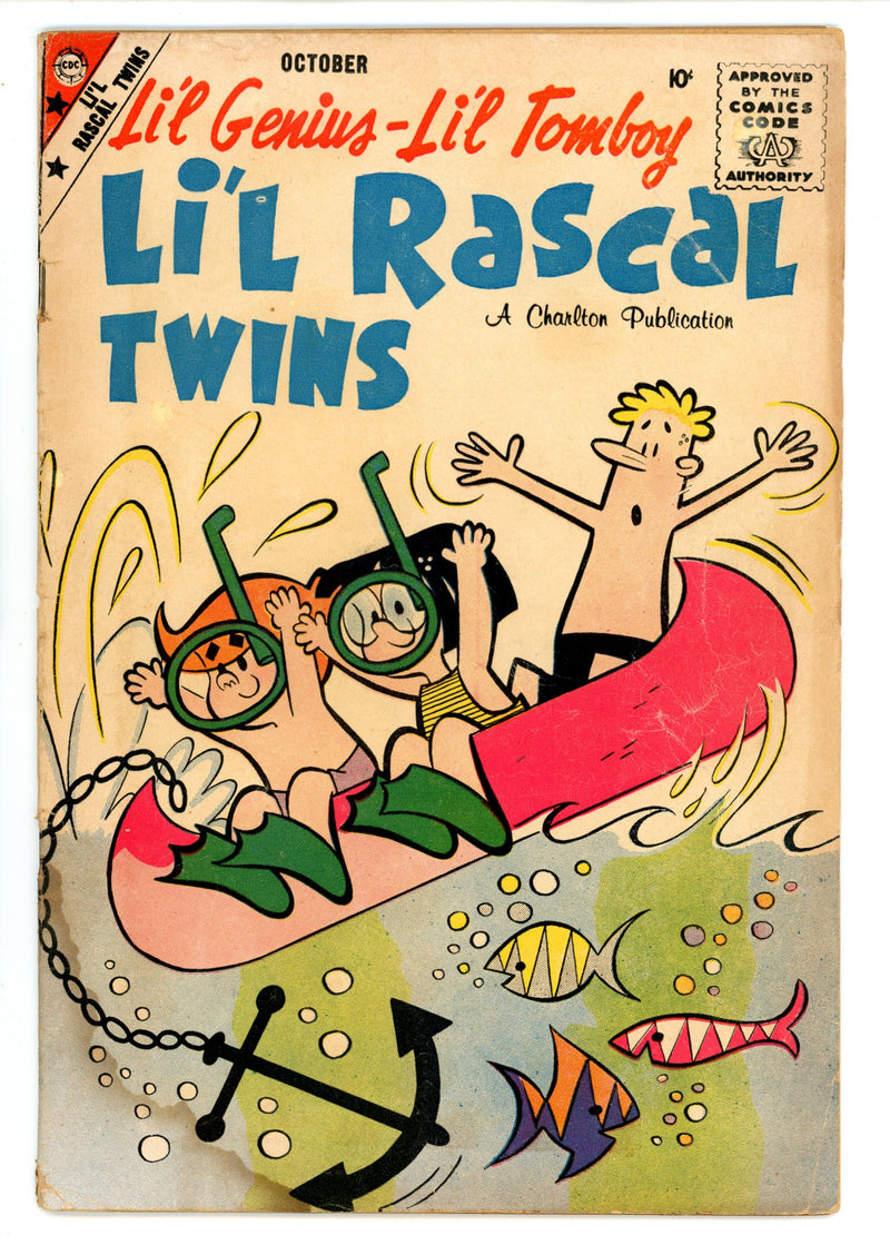 Li'l Rascal Twins 17 GD/VG (3.0) (1959) 