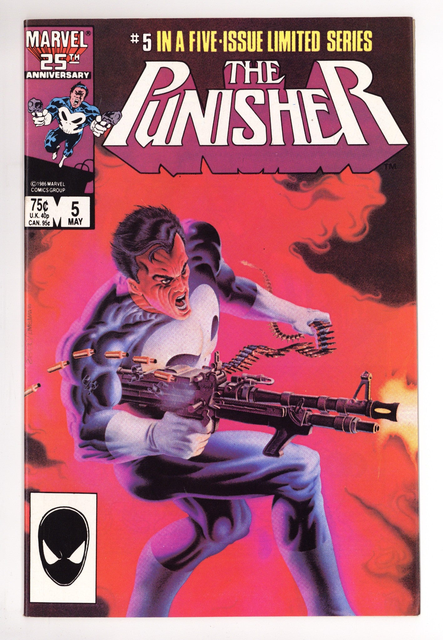 The Punisher Vol 1 5 VF (8.0) (1986) 