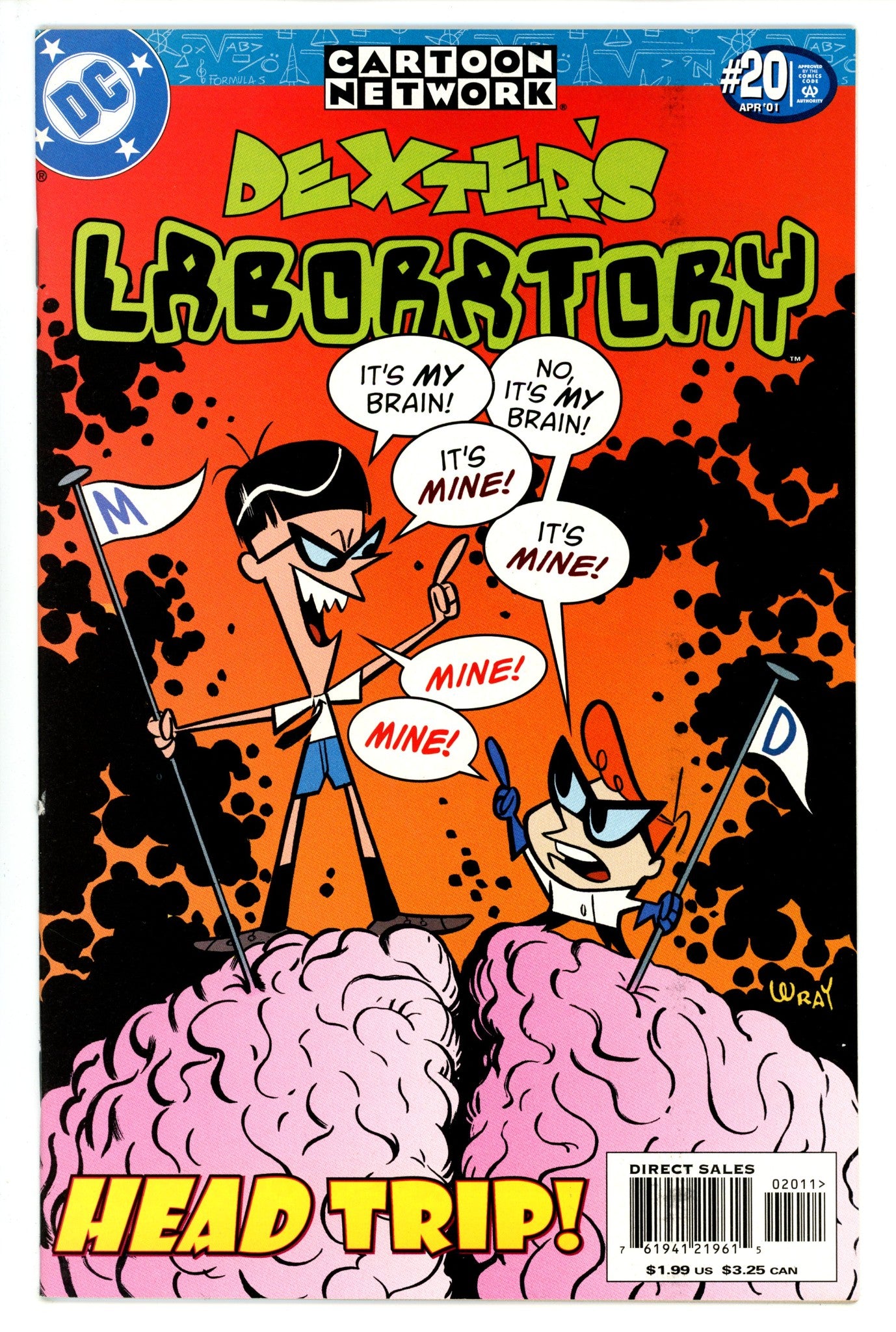 Dexter's Laboratory Vol 1 20 VF (2001)