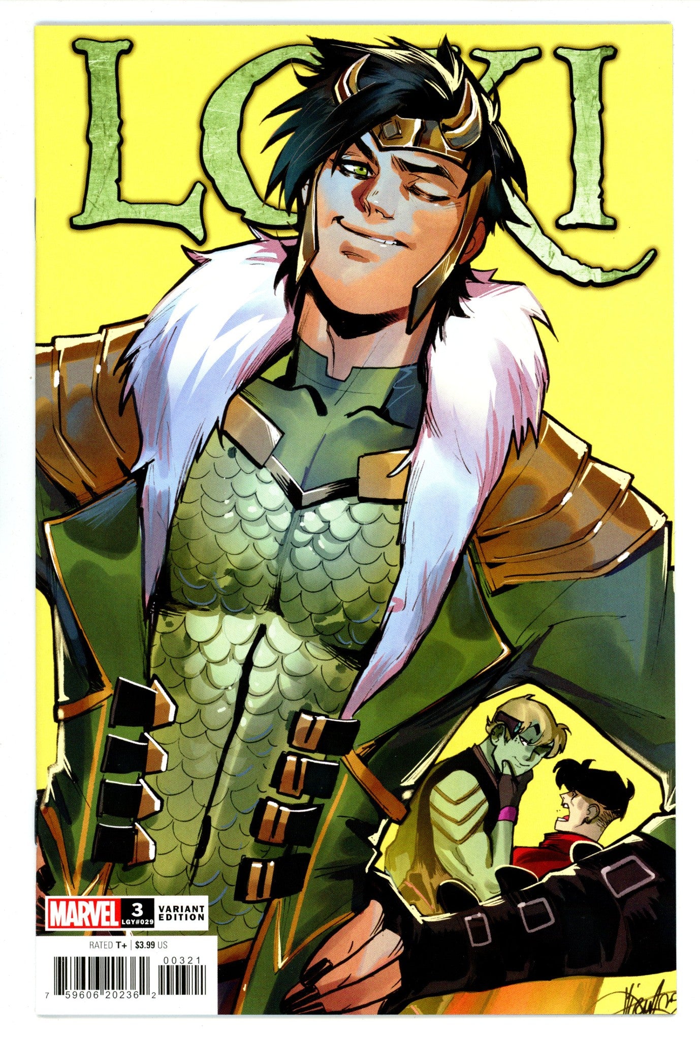 Loki Vol 4 3 (29) High Grade (2023) Andolfo Variant 