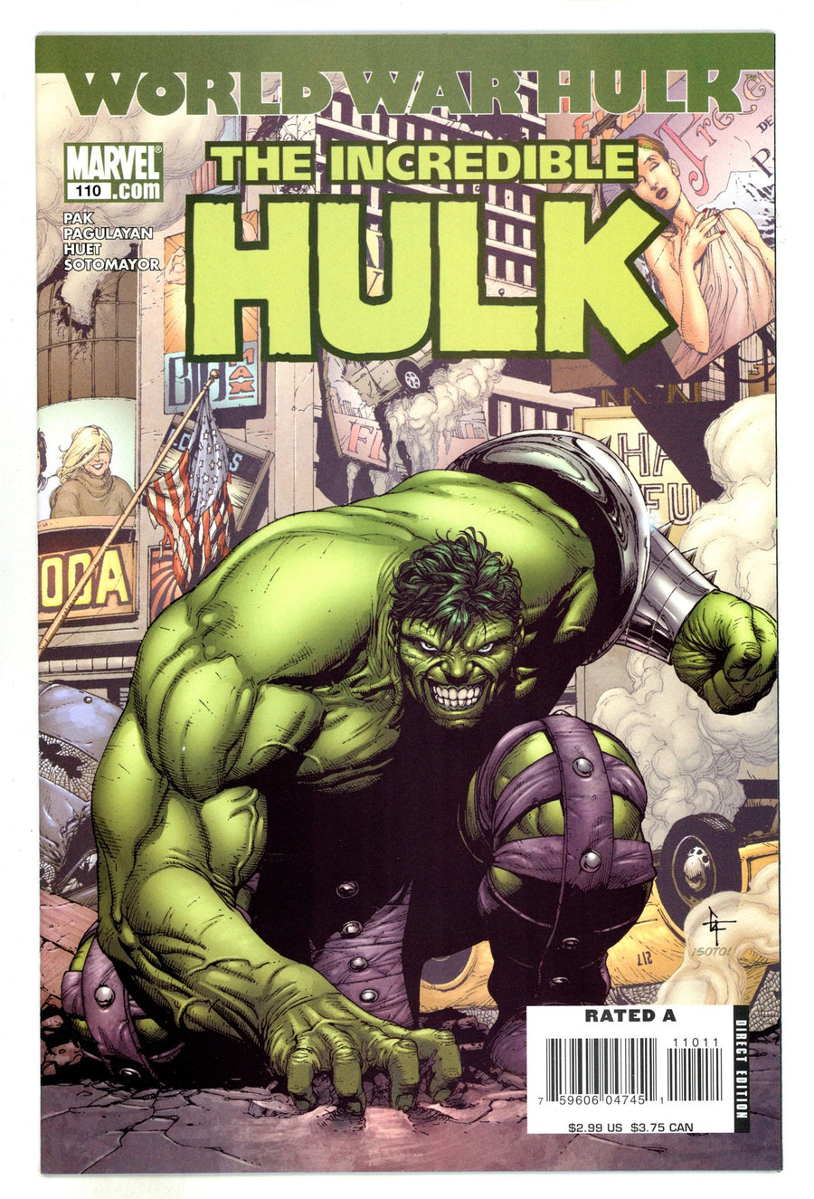 Incredible Hulk Vol 2 110 High Grade (2007) 