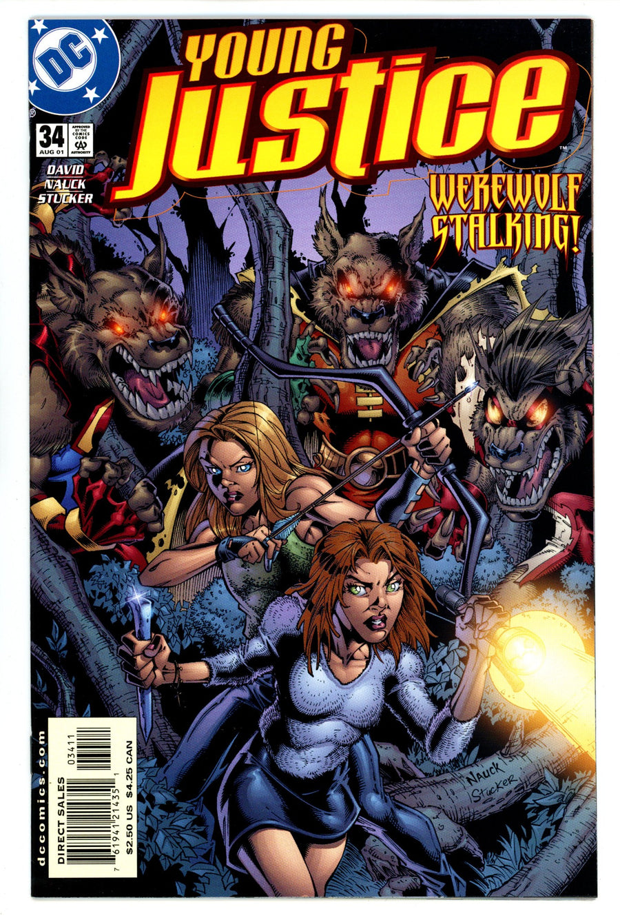 Young Justice Vol 1 34 High Grade (2001) 