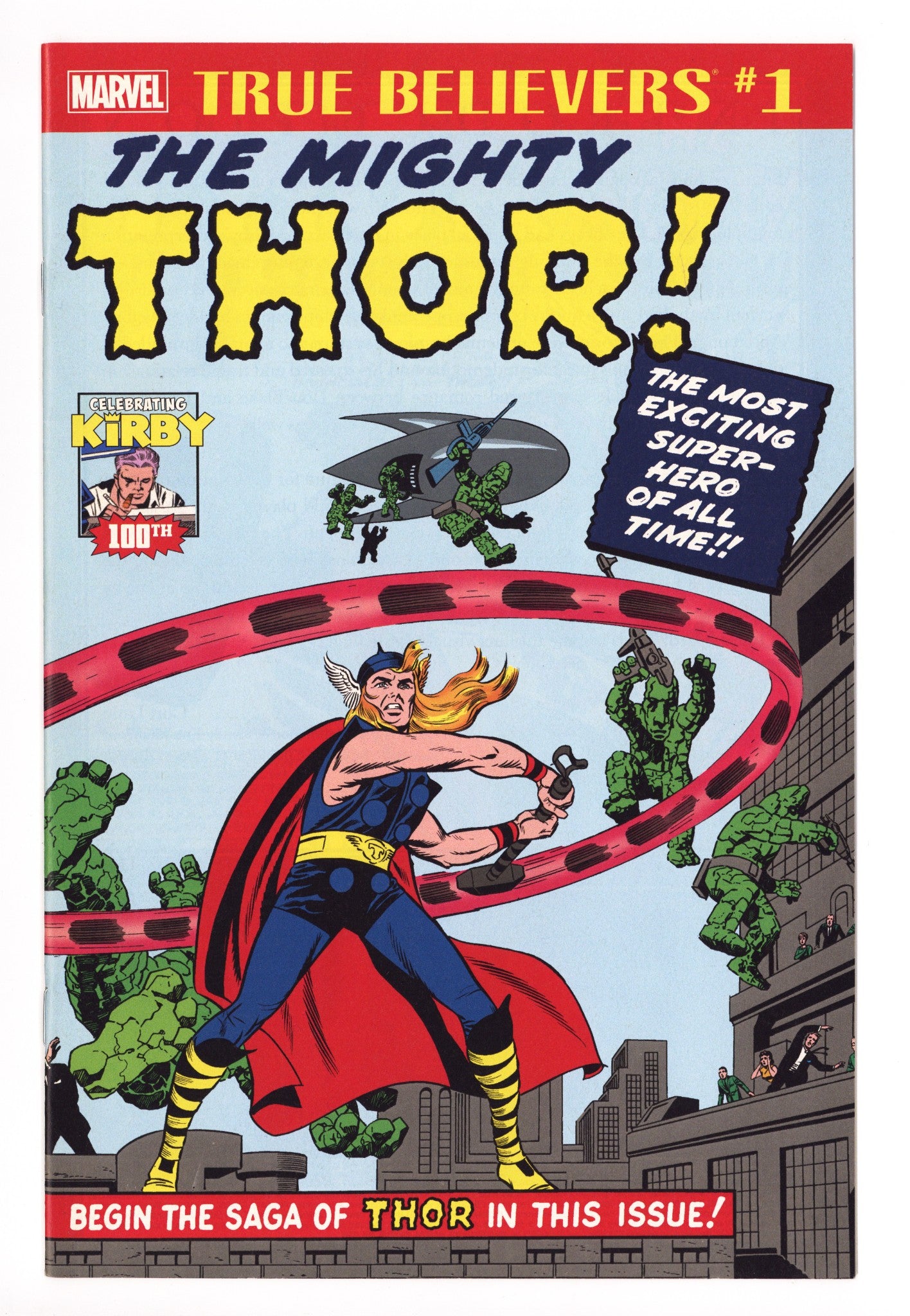 True Believers: Kirby 100th - Introducing... The Mighty Thor [nn] High Grade (2017) 