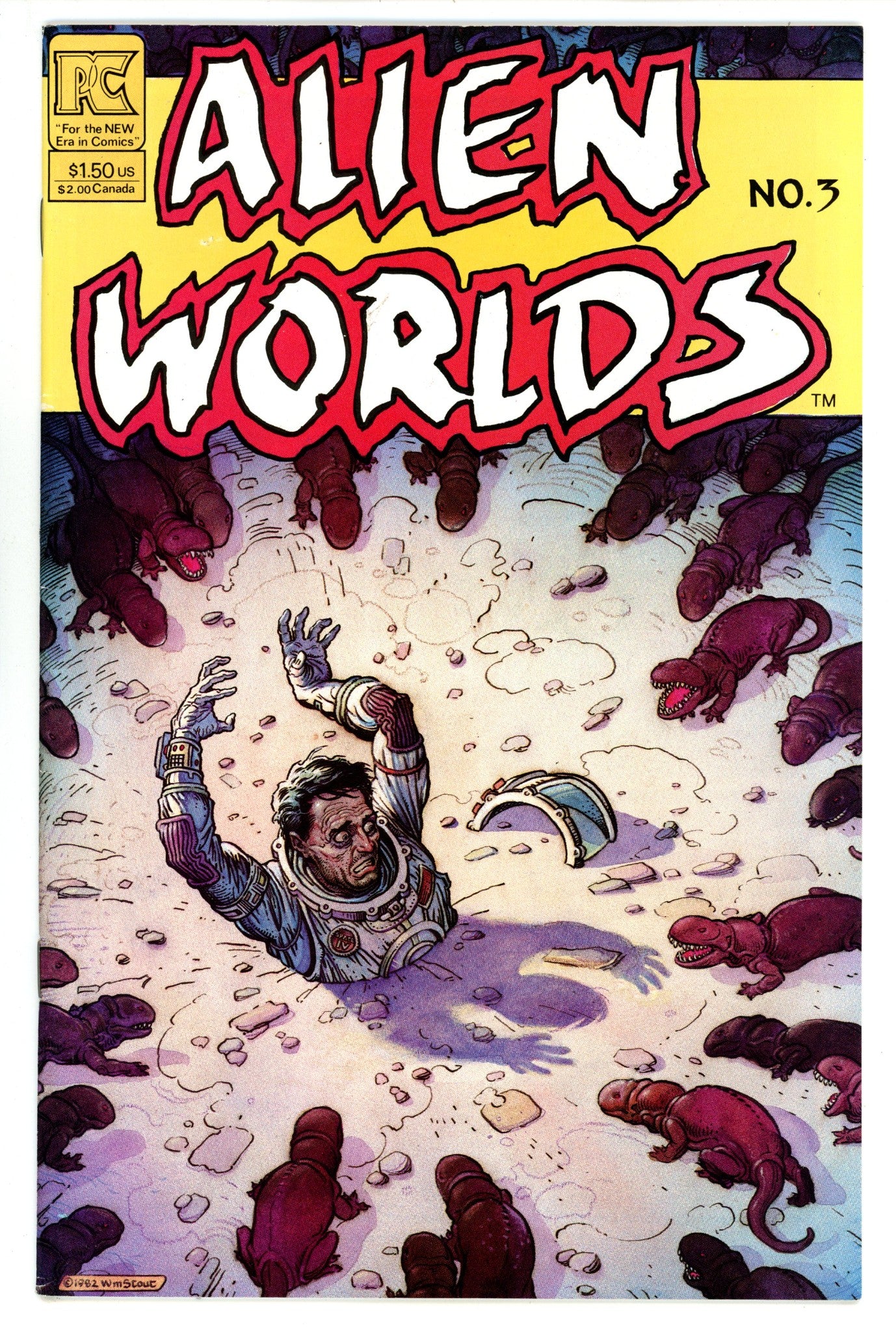 Alien Worlds 3 VF- (7.5) (1983) 
