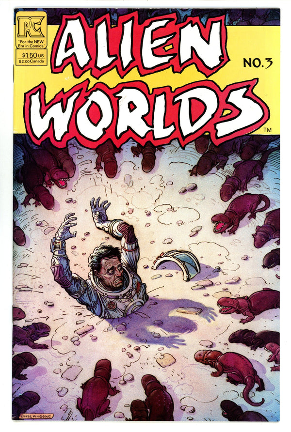 Alien Worlds 3 VF- (7.5) (1983)