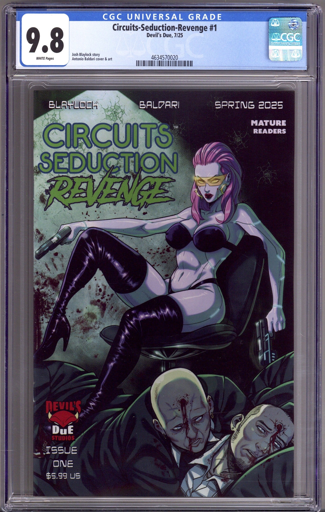 Circuits Seduction Revenge 1 CGC 9.8 (NM/M) (2025) 