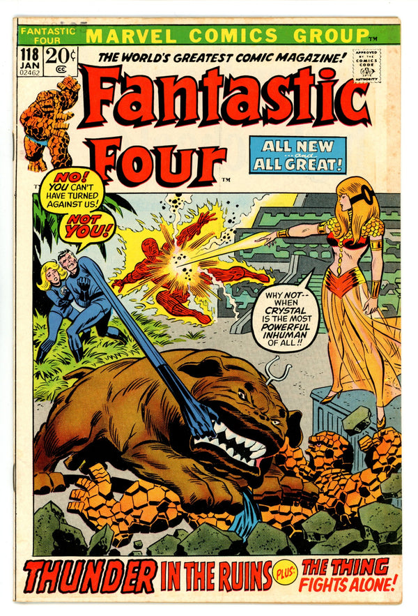 Fantastic Four Vol 1 118 FN+ (6.5) (1972)