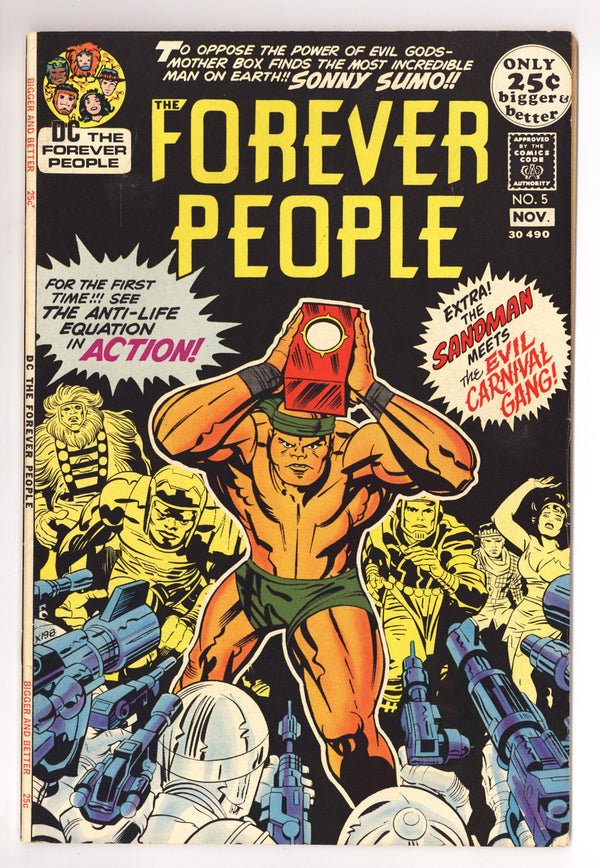 The Forever People Vol 1 5 VF- (7.5) (1971)