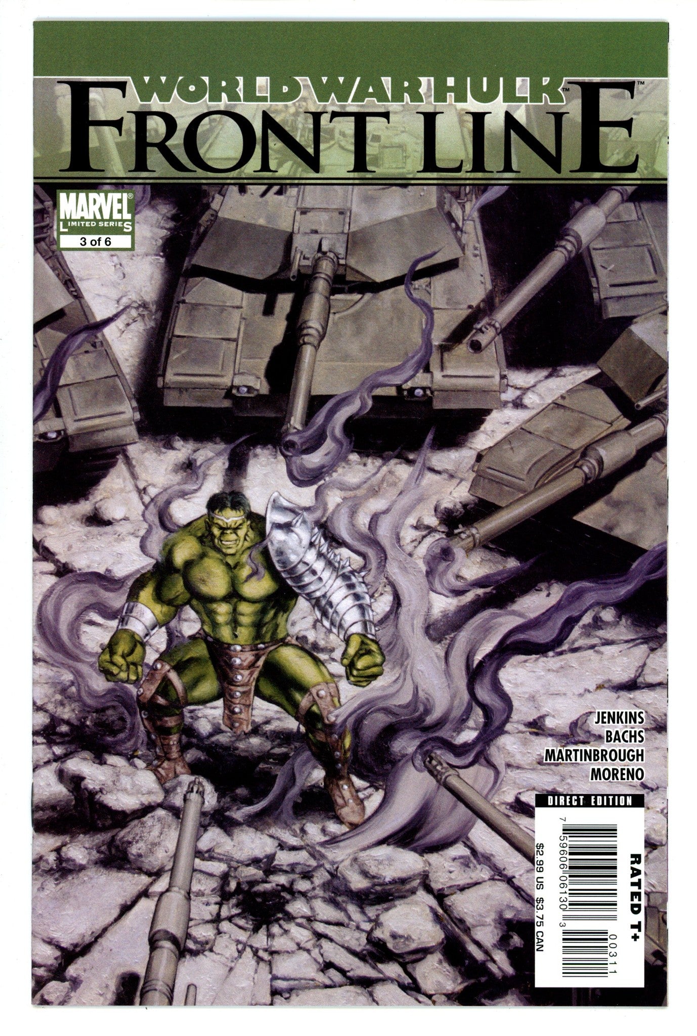 World War Hulk: Front Line 3 High Grade (2007) 