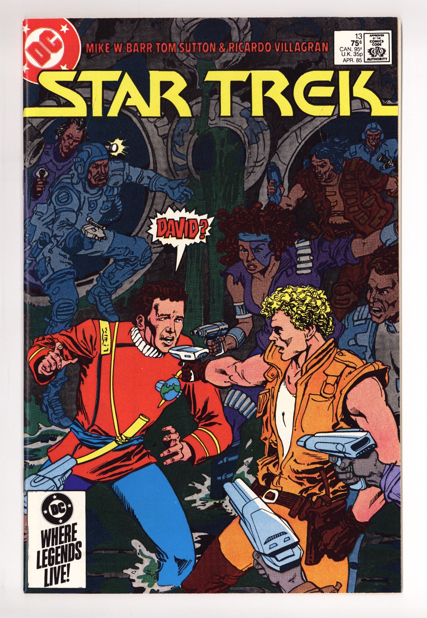 Star Trek Vol 1 13 High Grade (1985) 