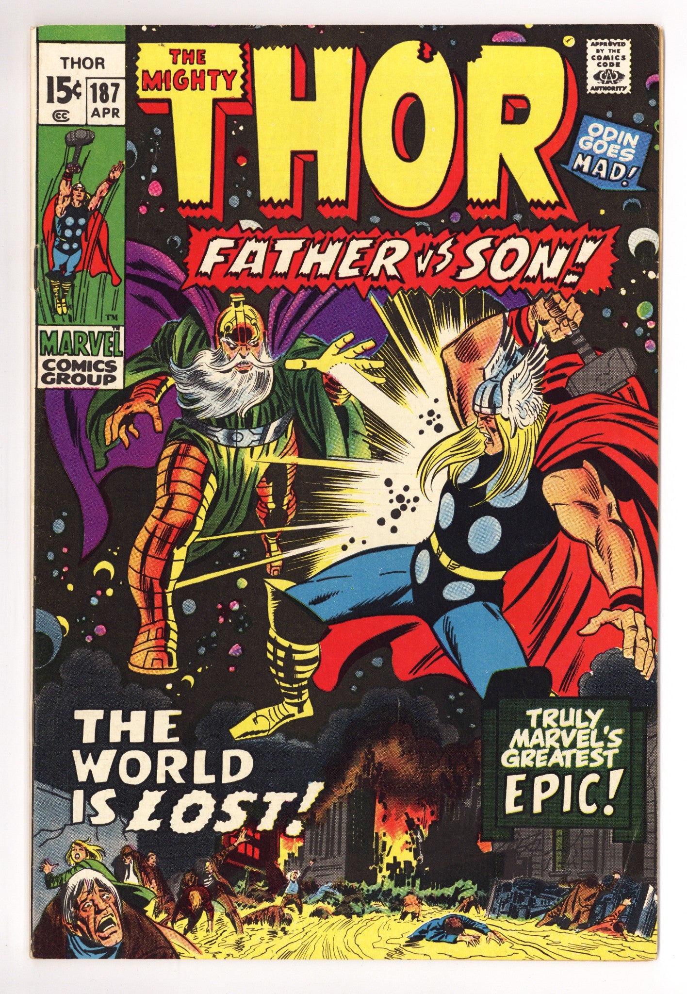 Thor Vol 1 187 FN+ (6.5) (1971) 