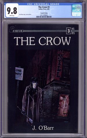 The Crow 3 CGC 9.8 (NM/M) (1990) 2nd Print
