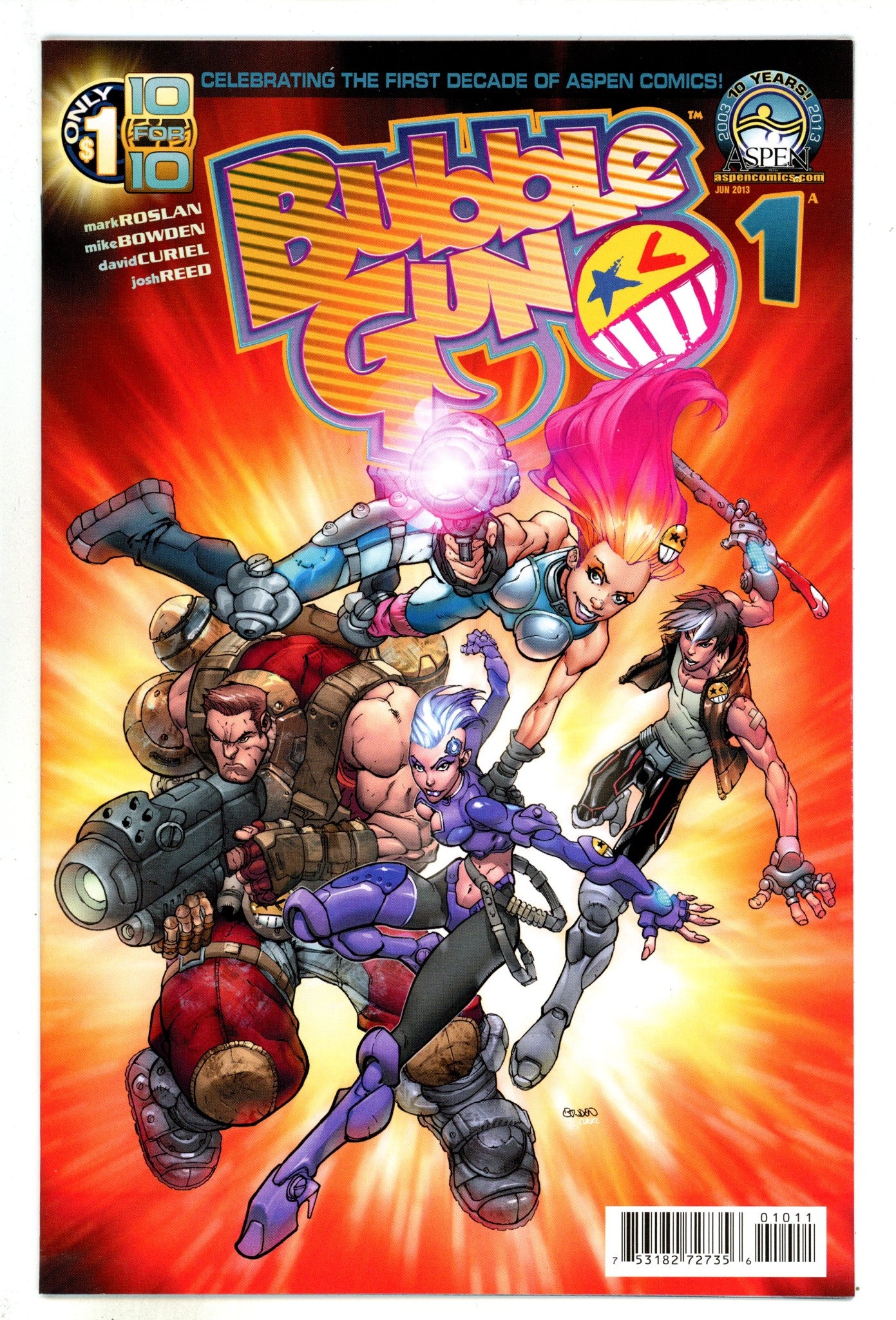 BubbleGun Vol 1 1 High Grade (2013) 