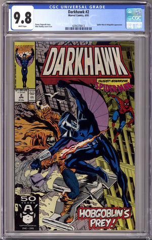 Darkhawk Vol 1 2 CGC 9.8 (NM/M) (1991)