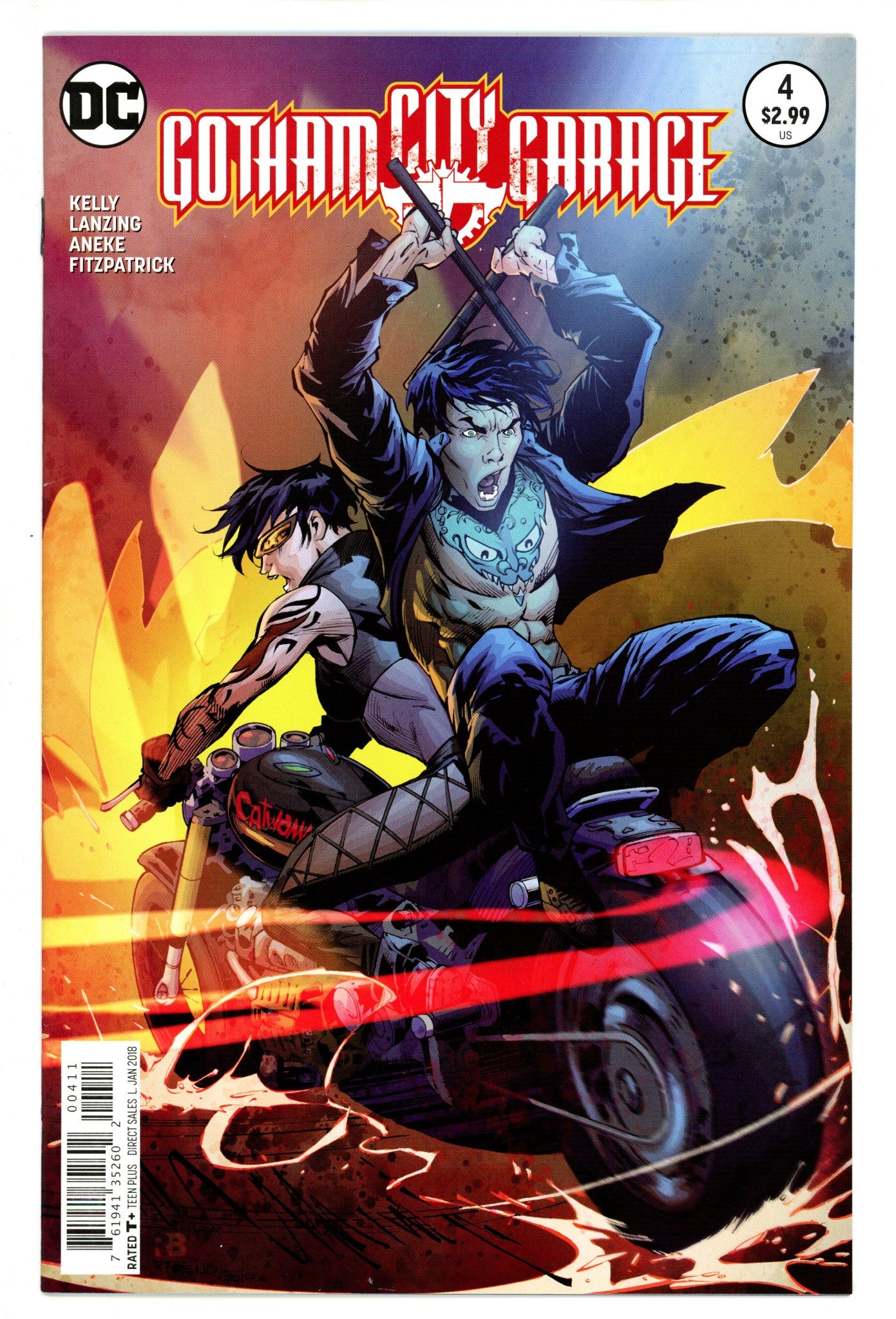 Gotham City Garage 4 High Grade (2018) 