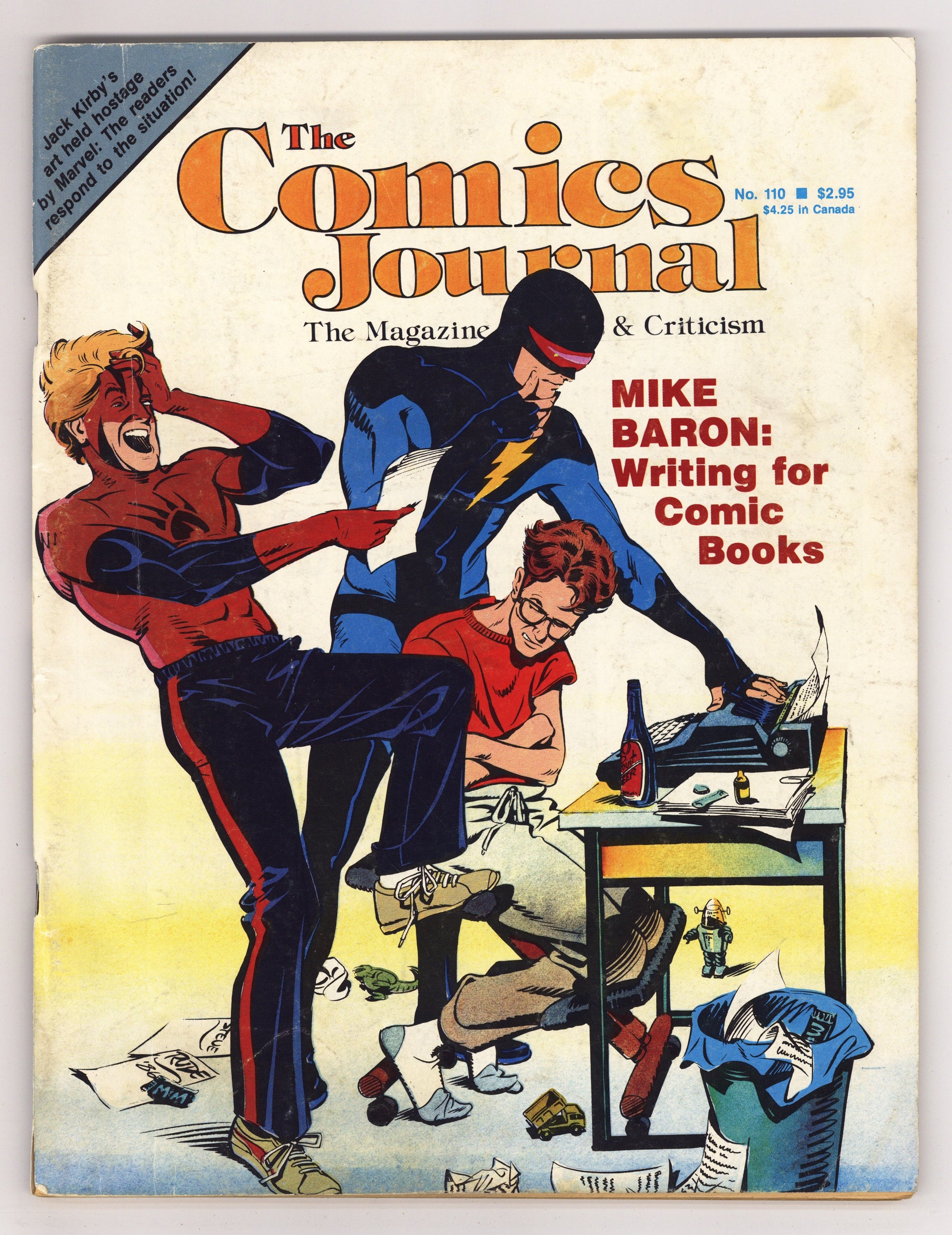 The Comics Journal 110 Very Low Grade (1986) 