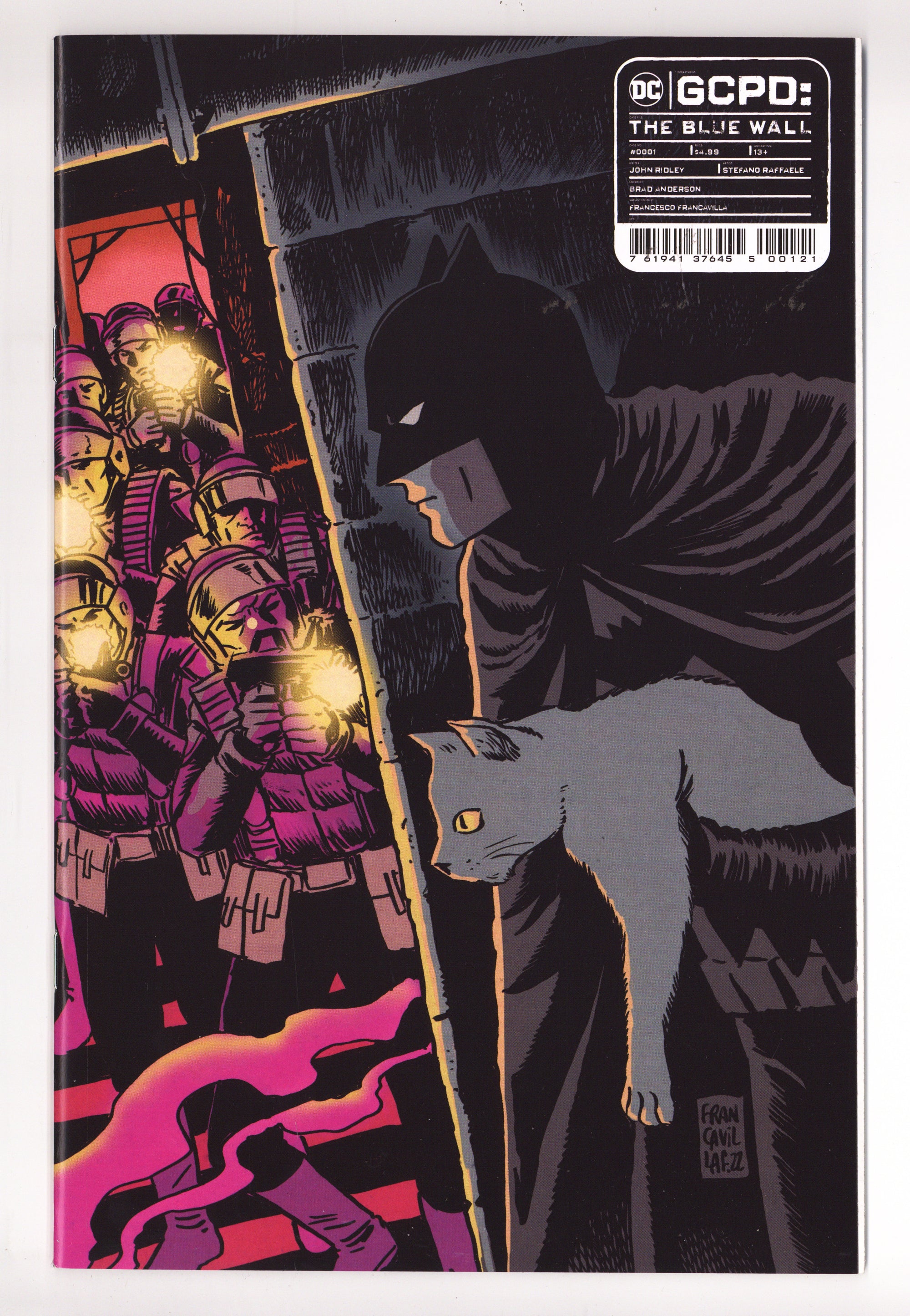 GCPD: The Blue Wall 1 High Grade (2022) Francavilla Variant 