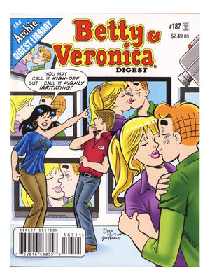 Betty and Veronica Comics Digest Magazine 187 Mid Grade (2008)