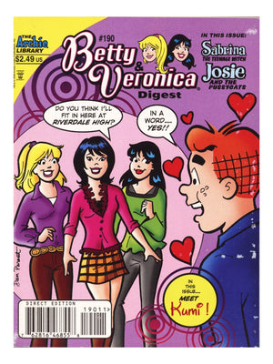 Betty and Veronica Comics Digest Magazine 190 Mid Grade (2009)