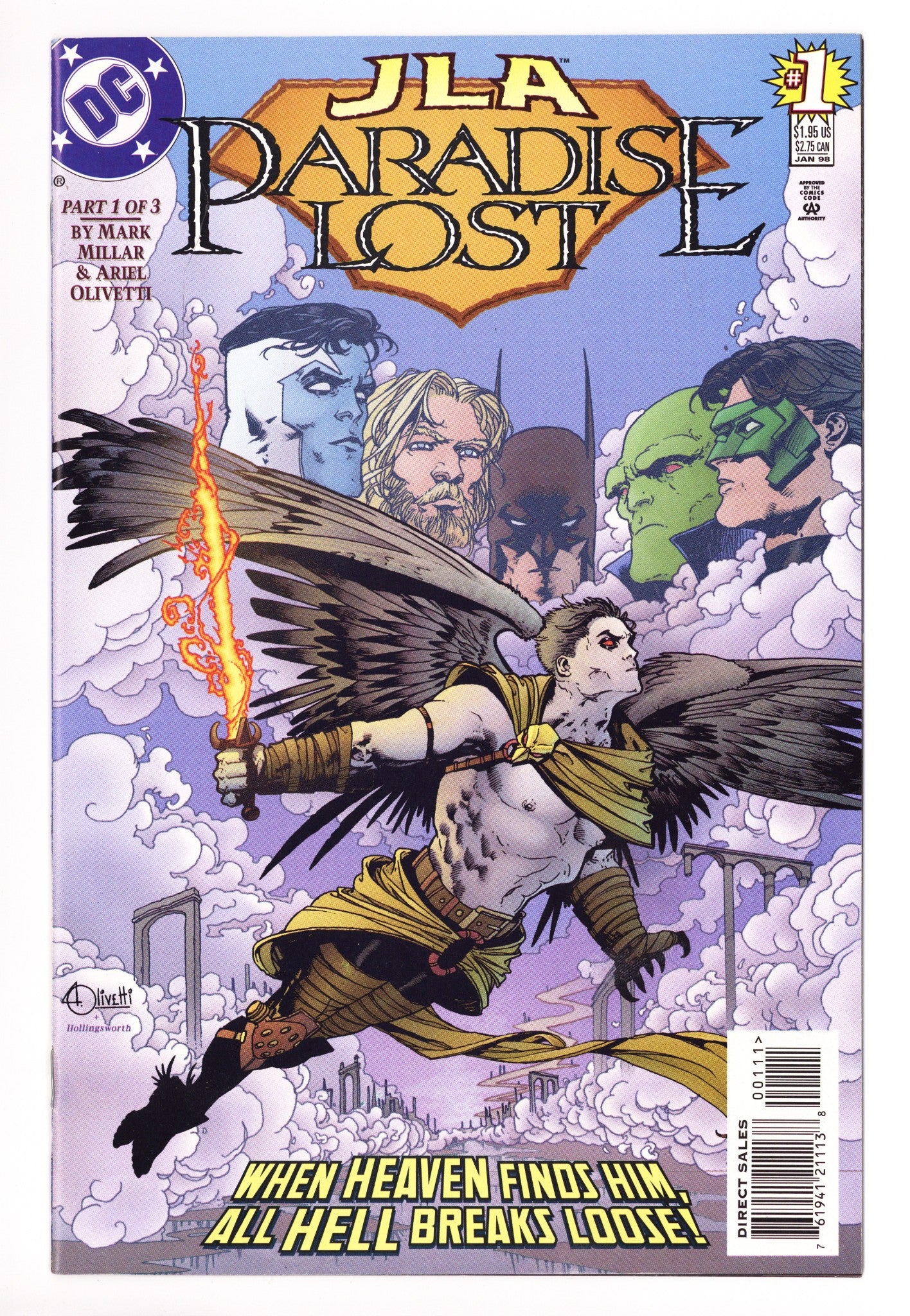 JLA: Paradise Lost 1 High Grade (1998) 