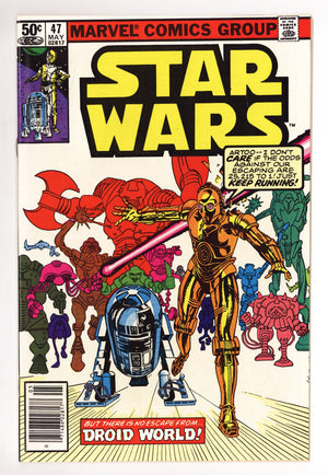 Star Wars Vol 1 47 NM- (9.2) (1981) Newsstand