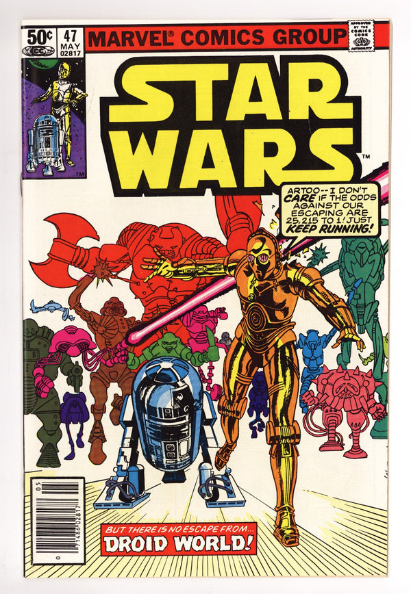 Star Wars Vol 1 47 NM- (9.2) (1981) Newsstand
