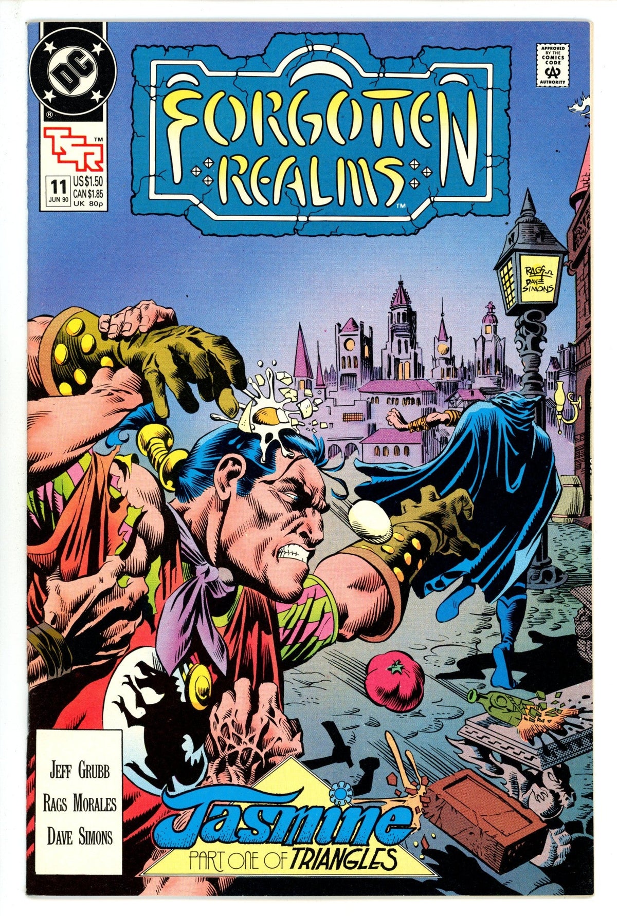 Forgotten Realms Comic Book   11  High Grade   (1990)