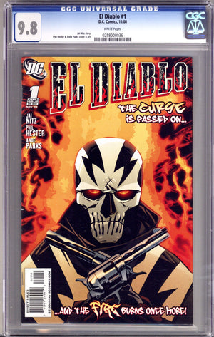 El Diablo Vol 3 1 CGC 9.8 (NM/M) (2008)