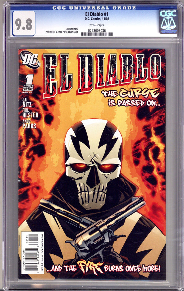 El Diablo Vol 3 1 CGC 9.8 (NM/M) (2008)