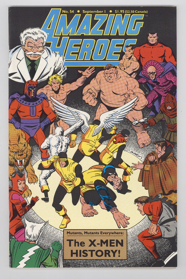 Amazing Heroes 54 VF+ (8.5) (1984)