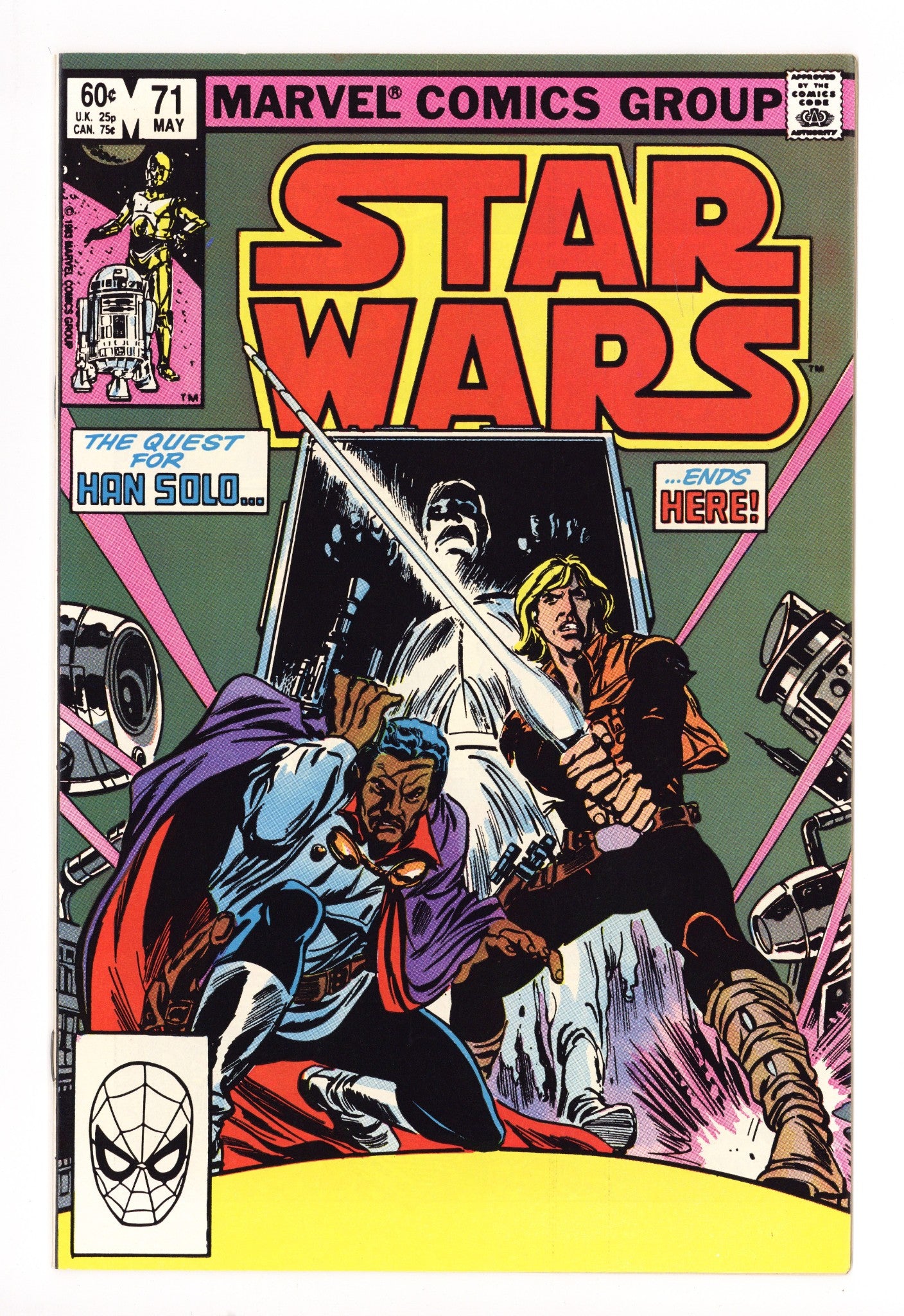Star Wars Vol 1 71 VF+ (8.5) (1983) 