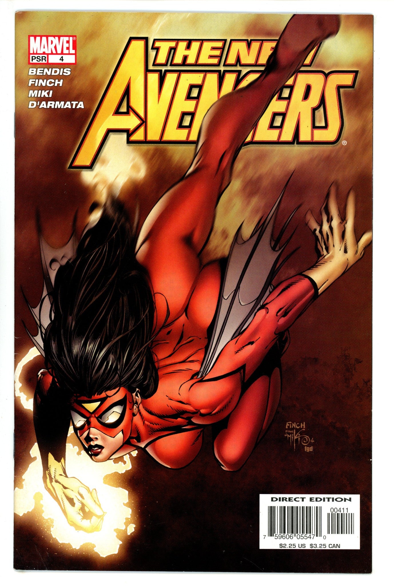 New Avengers Vol 1 4 FN (2005)