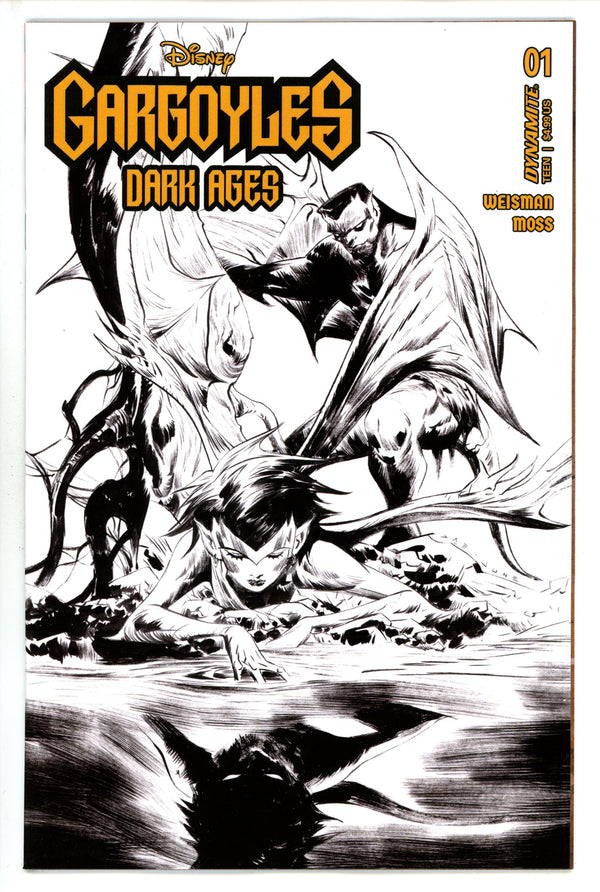 Gargoyles Dark Ages 1 Lee B&W Incentive Variant (2023)