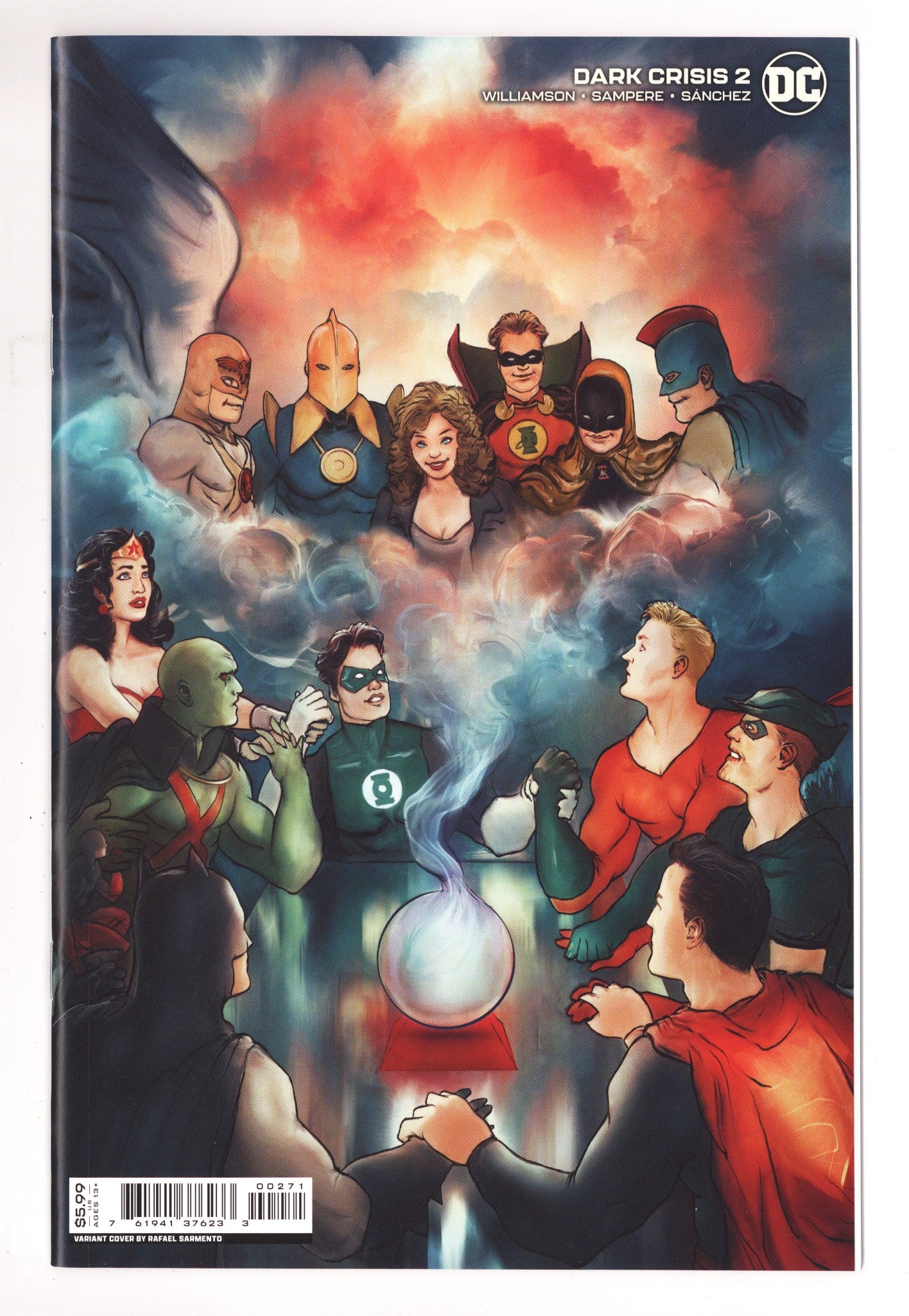 Dark Crisis on Infinite Earths (Dark Crisis) 2 High Grade (2022) Sarmento Variant 