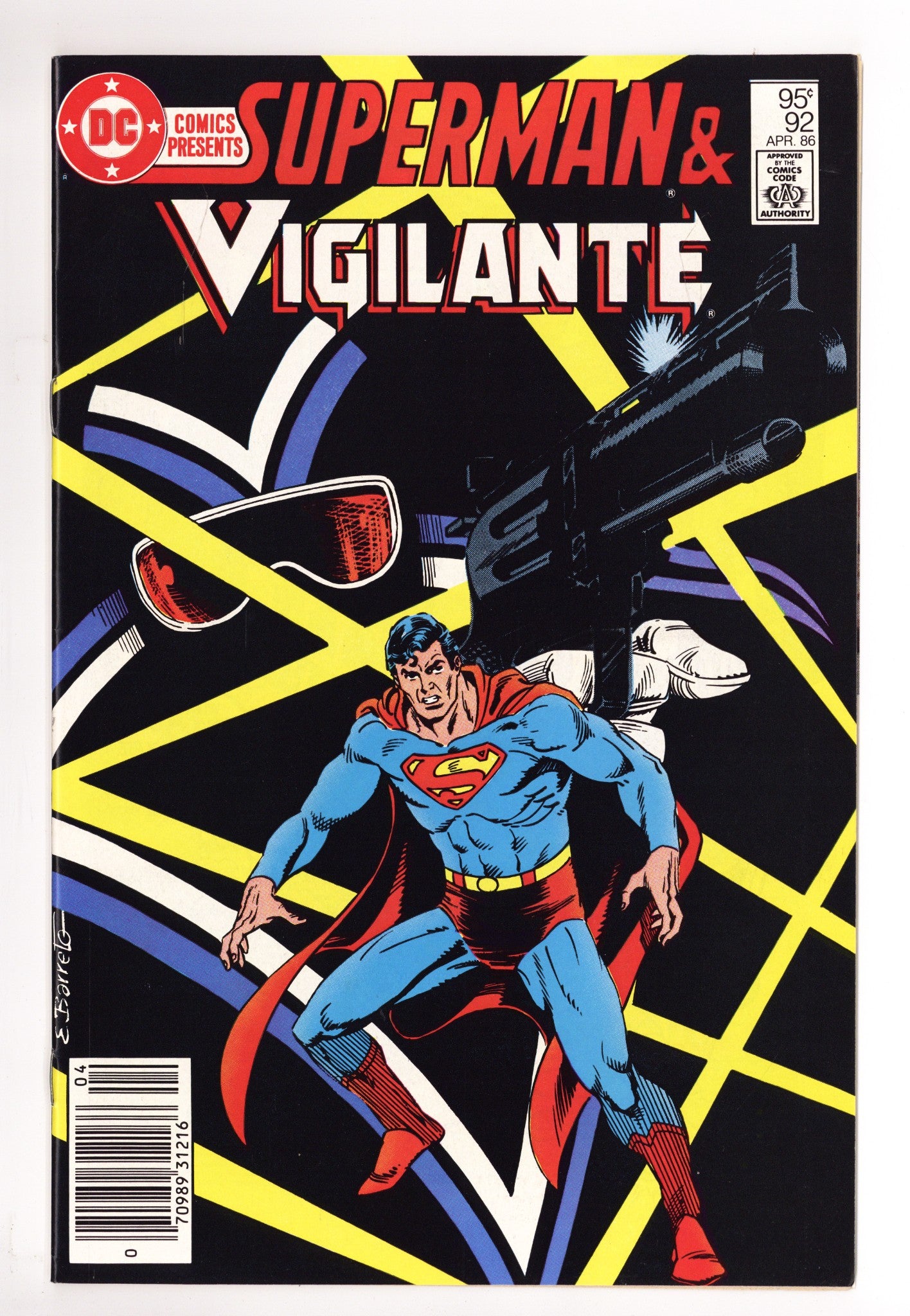 DC Comics Presents Vol 1 92 VF/NM (9.0) (1986) Canadian Price Variant 