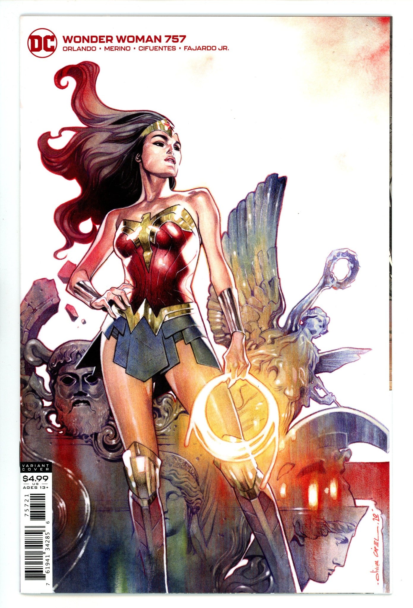 Wonder Woman Vol 5 757 High Grade (2020) Coipel Variant 