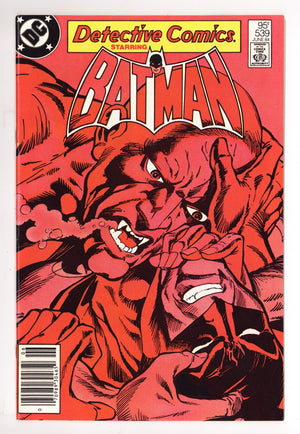 Detective Comics Vol 1 539 VF/NM (9.0) (1984) Canadian Price Variant