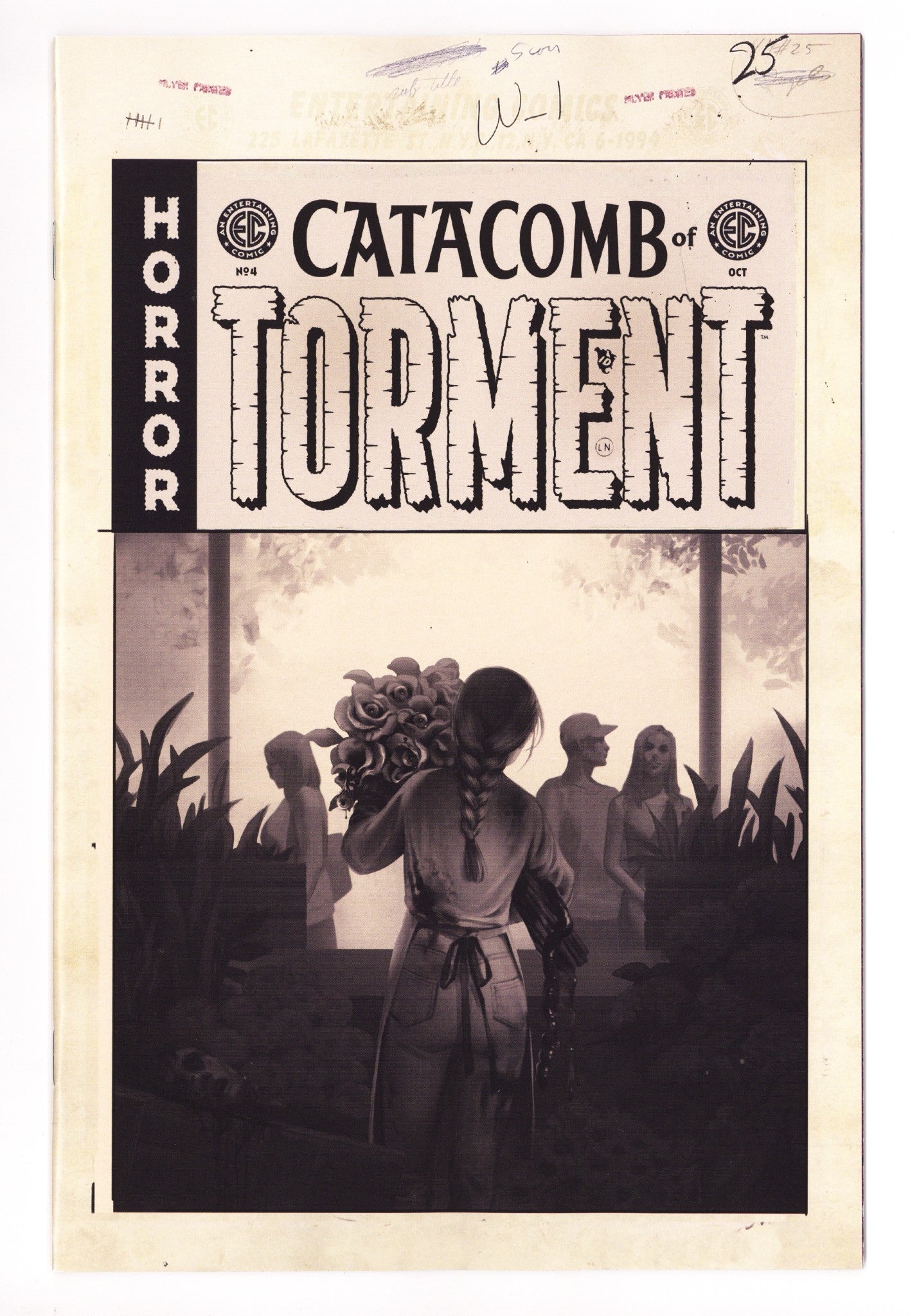 EC Catacomb Of Torment  4 Murakami  B&W Incentive NM  (2025)