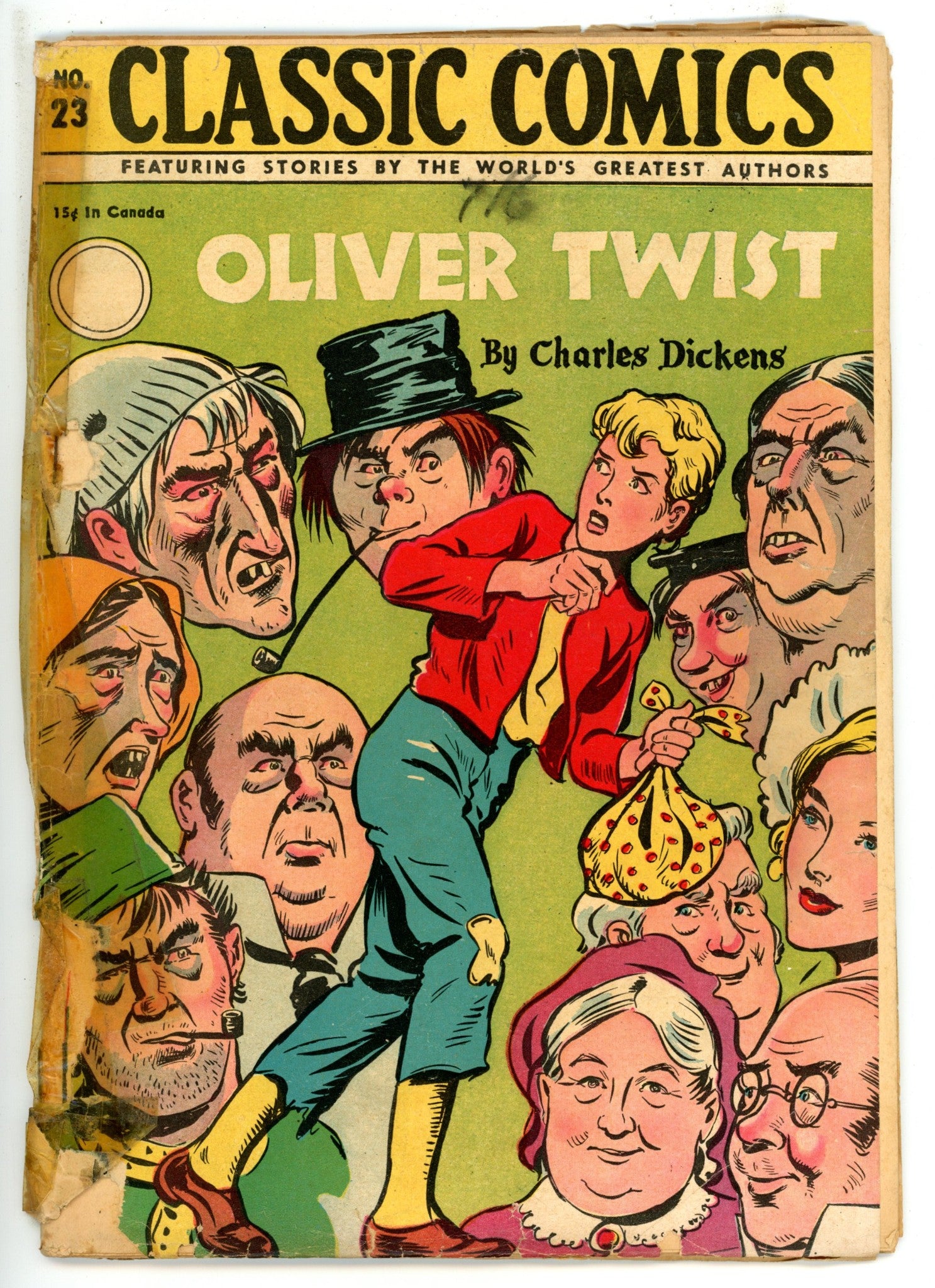 Classics Comics: Oliver Twist 23 Hrn 30 PR (1946)