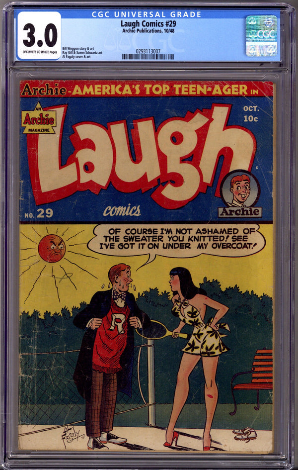 Laugh 29 CGC 3.0 (1948)