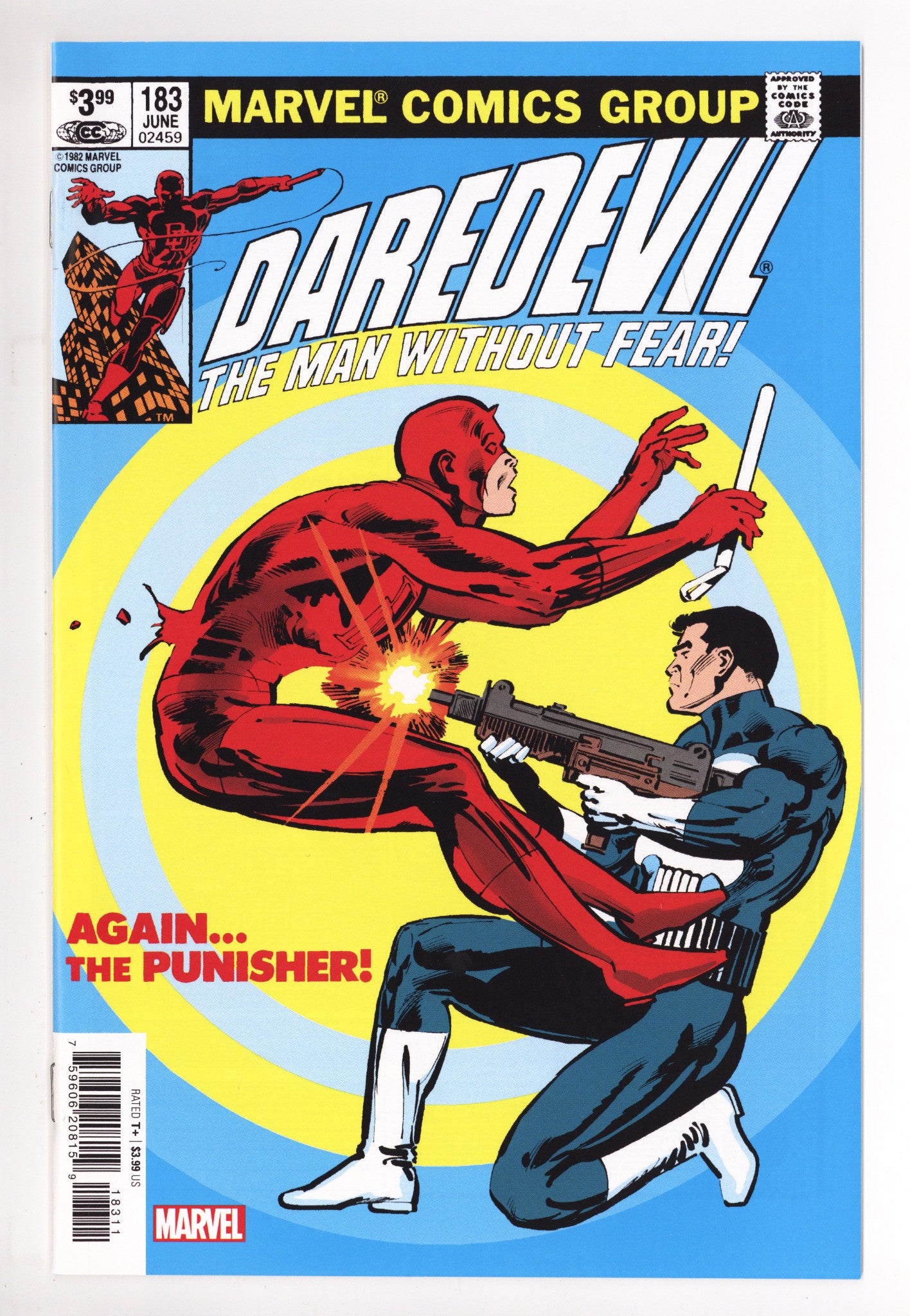 Daredevil No. 183 Facsimile Edition   [nn]  High Grade   (2023)        