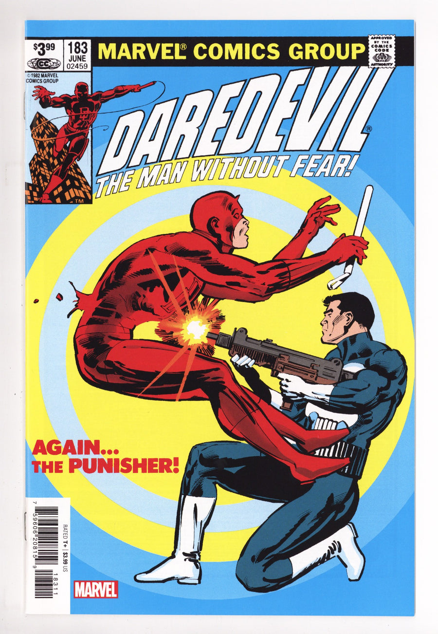 Daredevil No. 183 Facsimile Edition   [nn]  High Grade   (2023)        