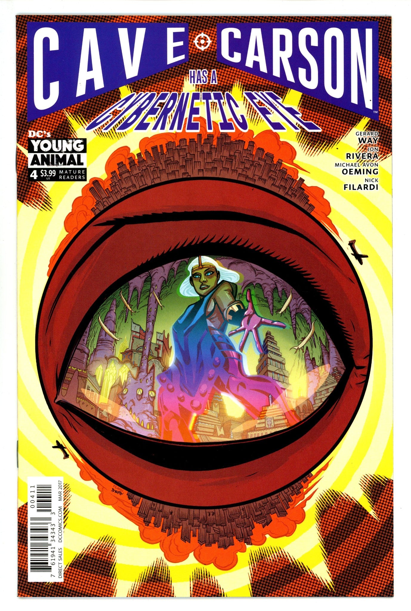 Cave Carson Has a Cybernetic Eye 4 High Grade (2017) 