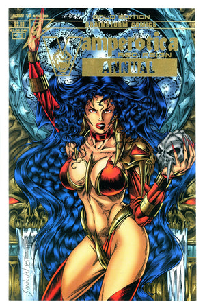 Vamperotica Annual 1 Gold Foil Variant VF/NM (1995)