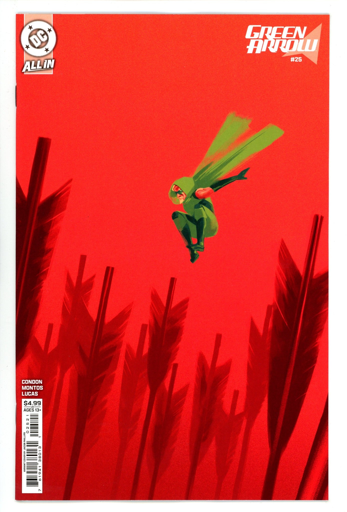 Green Arrow Vol 7 25 Phillips Variant (2025)
