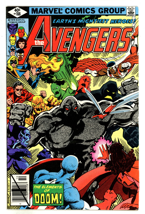 The Avengers Vol 1 188 FN (6.0) (1979)