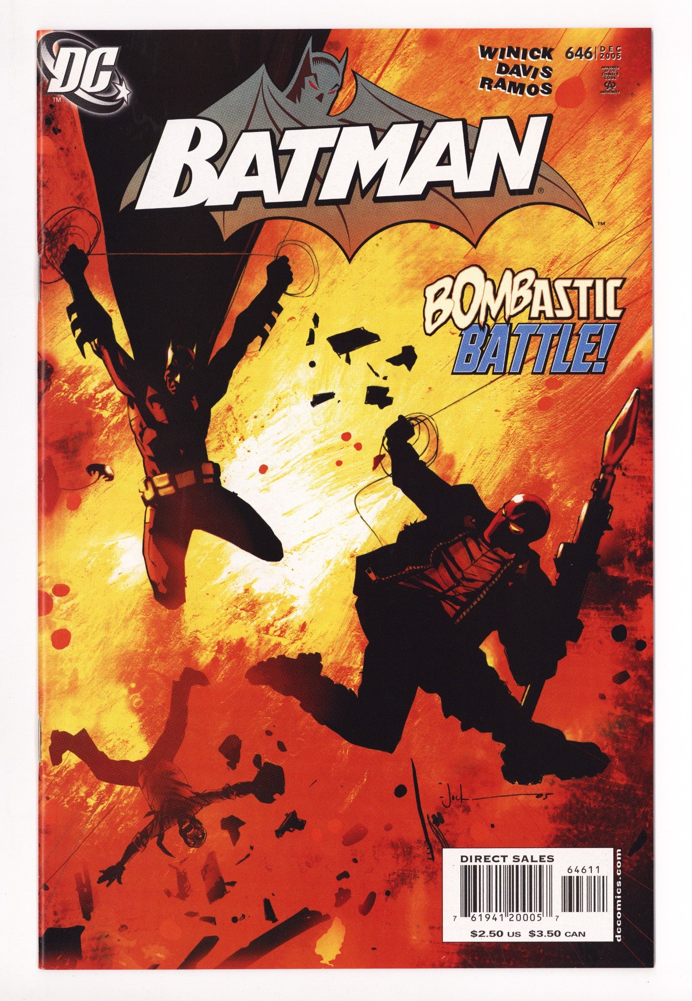 Batman Vol 1 646 High Grade (2005) 